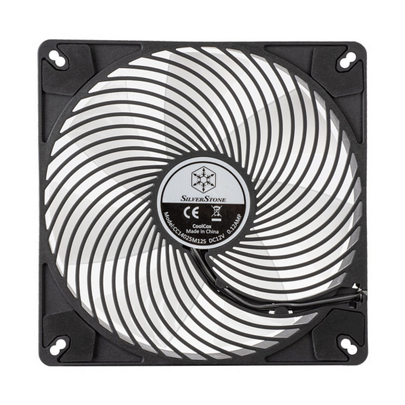 Корпусний вентилятор SilverStone Air Penetrator AP140I-ARGB, 140mm, 500-2000rpm, 4 pin PWM + 4-1