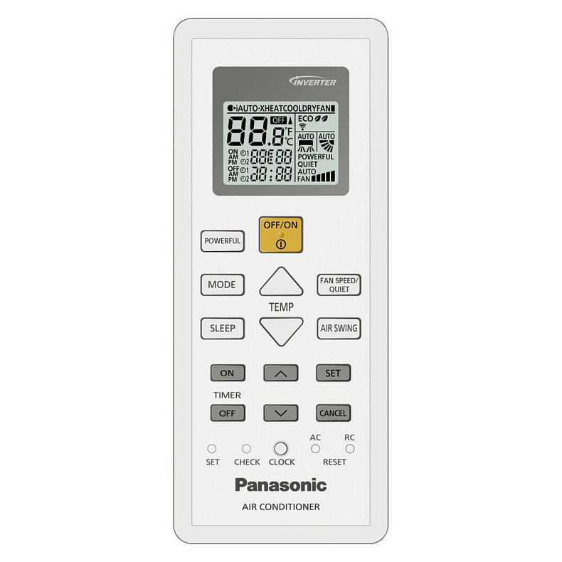 Кондиціонер Panasonic Super Compact BZ 52м2 інвертор 18000BTU 5.0кВт A++/A+ -15°С R32 білий