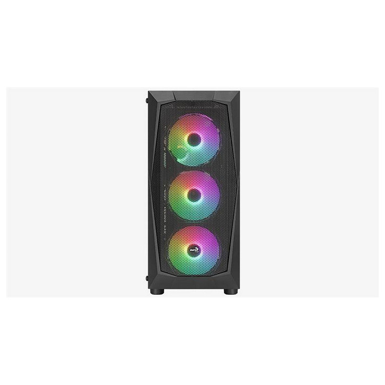 Корпус AeroCool Falcon-G-BK-v2 Black без БП (ACCM-PV41143.11)