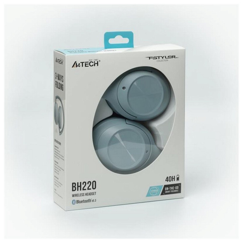 Bluetooth-гарнитура A4Tech Fstyler BH220 Blue