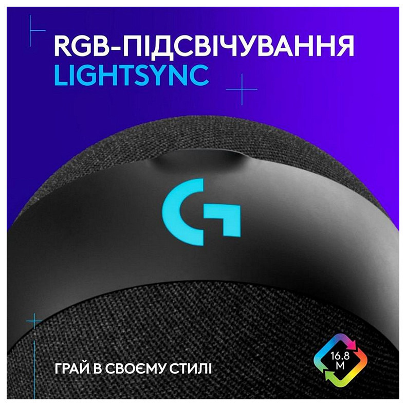 Мікрофон Logitech G Yeti Orb RGB Black (988-000551)