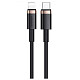 Кабель Usams US-SJ484 USB Type-C - Lightning, 1.2 м, Black (SJ484USB01)