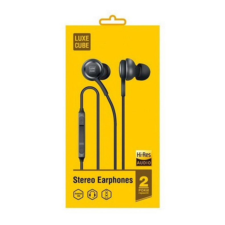 Гарнитура Luxe Cube HiRez Audio Grey (8886668687430)