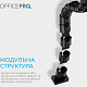 Органайзер для кабелю OfficePro CM630B Black