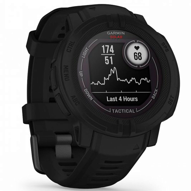 Спортивний годинник Garmin Instinct 2 Solar Tactical Black