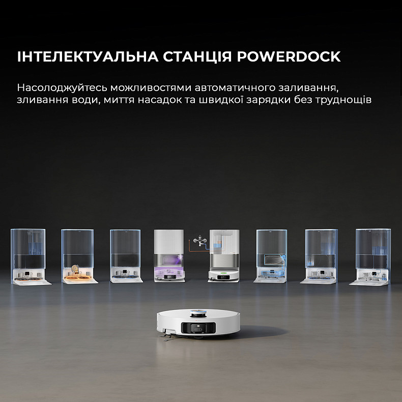 Робот-пилосос миючий Dreame Bot X50 Ultra White