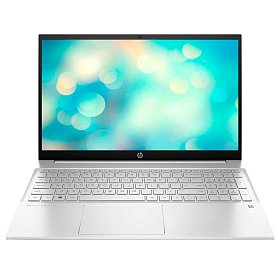 Ноутбук HP Pavilion 15-eh2034ua 15.6" FHD IPS AG, AMD R5-5625U, 16GB, F512GB, UMA, DOS, білий (827A6EA)