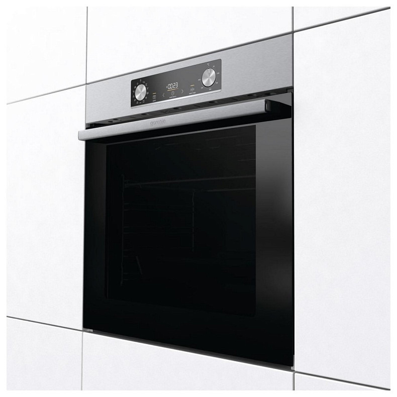 Духовой шкаф Gorenje электрический, 77л, A+, дисплей, IconLed, нерж