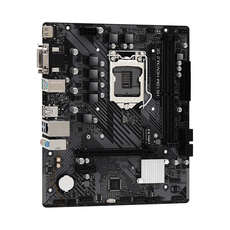 Материнская плата ASRock H510M-HDV/M.2 SE Socket 1200