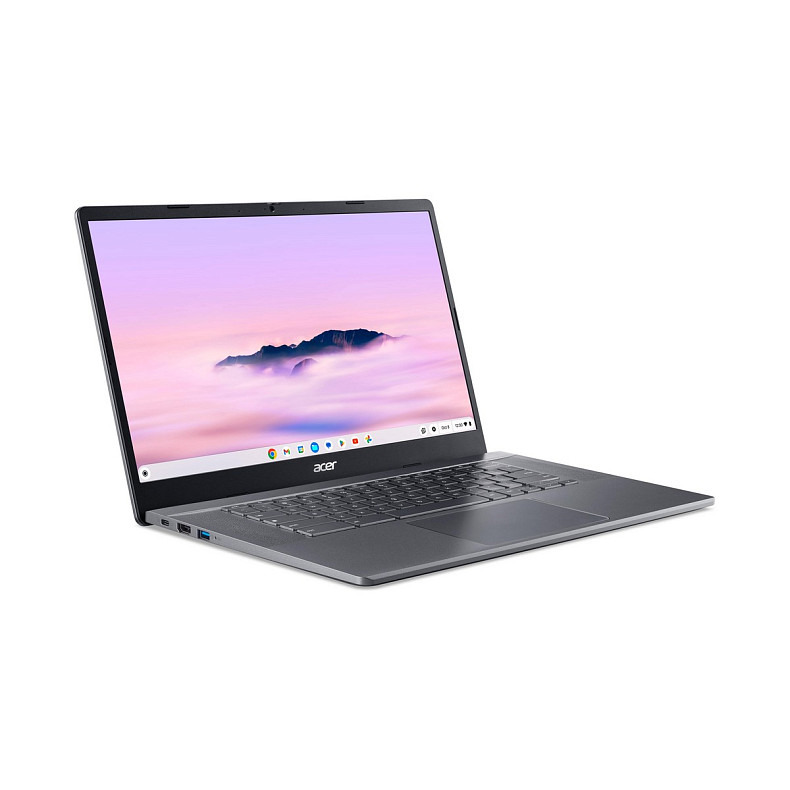 Ноутбук Acer Chromebook Plus CB515-2H 15" FHD IPS, Intel i5-1235U, 16GB, F512GB, UMA, ChromeOS, сіри
