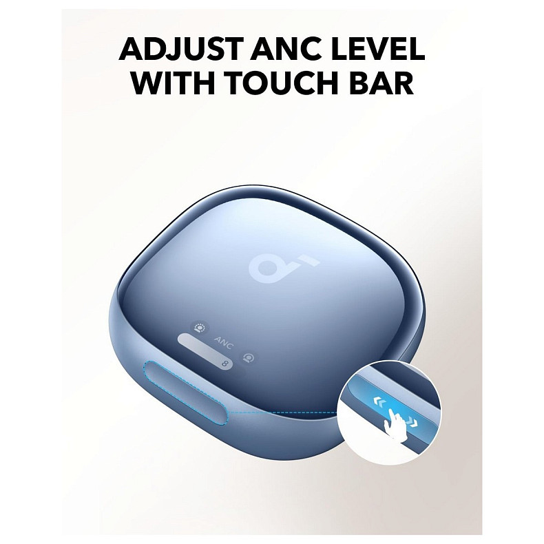 Наушники TWS Anker SoundCore Liberty 4 Pro Light Blue (A3954G31)