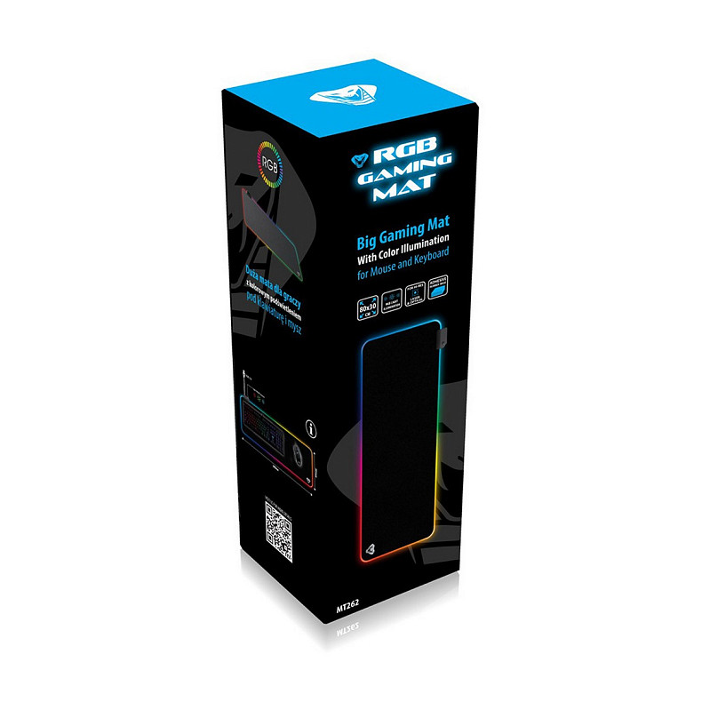 Игровая поверхность Media-Tech RGB 800x305x3mm