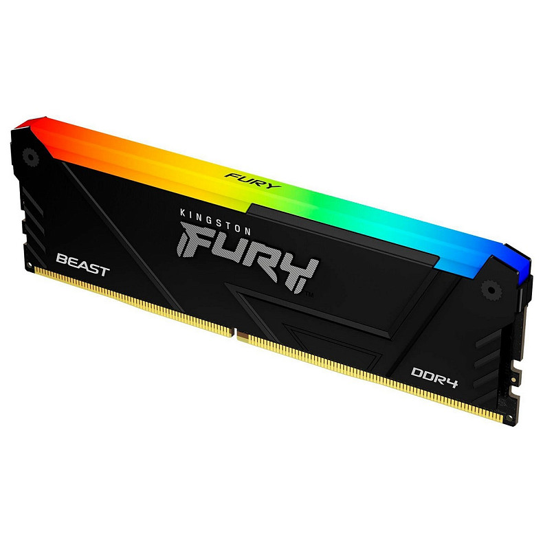 ОЗУ Kingston DDR4 8GB 3200 FURY Beast RGB