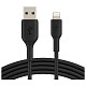 Кабель USB-A > Lightning зарядка/синхронизация Belkin 1м, 12Вт, PVC, черный