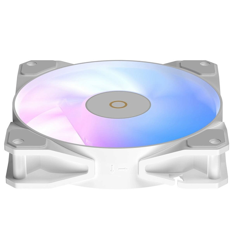 Корпусний вентилятор Ocypus BETA F12 WH ARGB REVERSE BLADE 120MM (BETA-F12-WH1AM01X-GL)