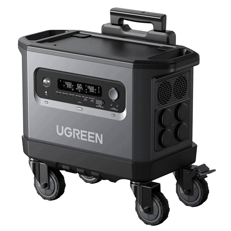 Зарядная станция Ugreen Power Roam GS2200/15357 2300Вт (2048Вт/ч) AC,MPPT,UPS,WIFI/BT