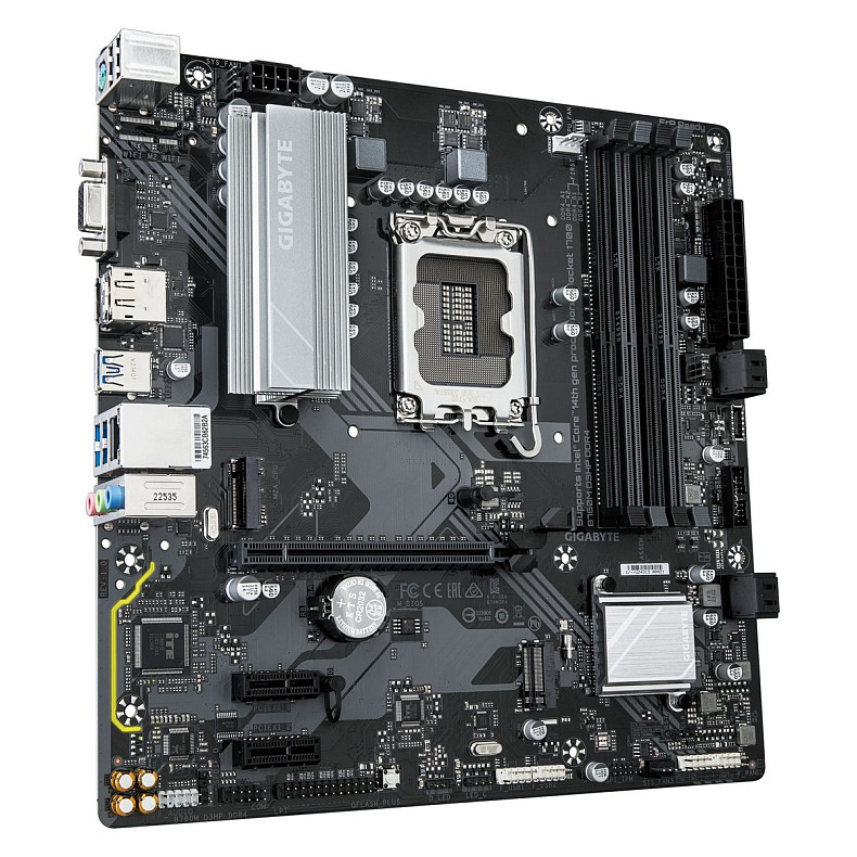 Материнская плата GIGABYTE B760M D3HP DDR4 s1700 b760 4xDDR4 M.2 HDMI DP D-Sub mATX