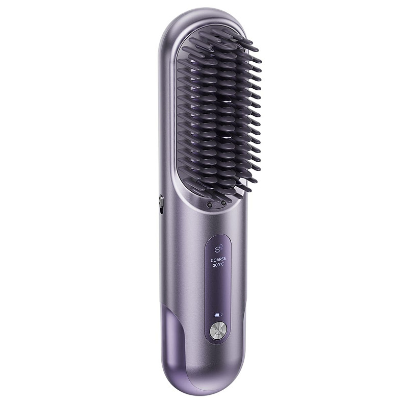 Беспроводная щетка-выпрямитель для волос с ионизацией Dreame Sleek Berry Purple (AA02B-BP)