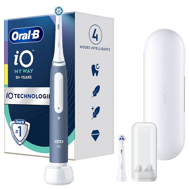 Зубная щетка Braun Oral-B iO Series 4 My Way iOG4K.2N6.1DK (10+) Ocean Blue