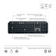 Клавіатура Logitech MX Keys Plus Palm Rest Graphite (920-011589)