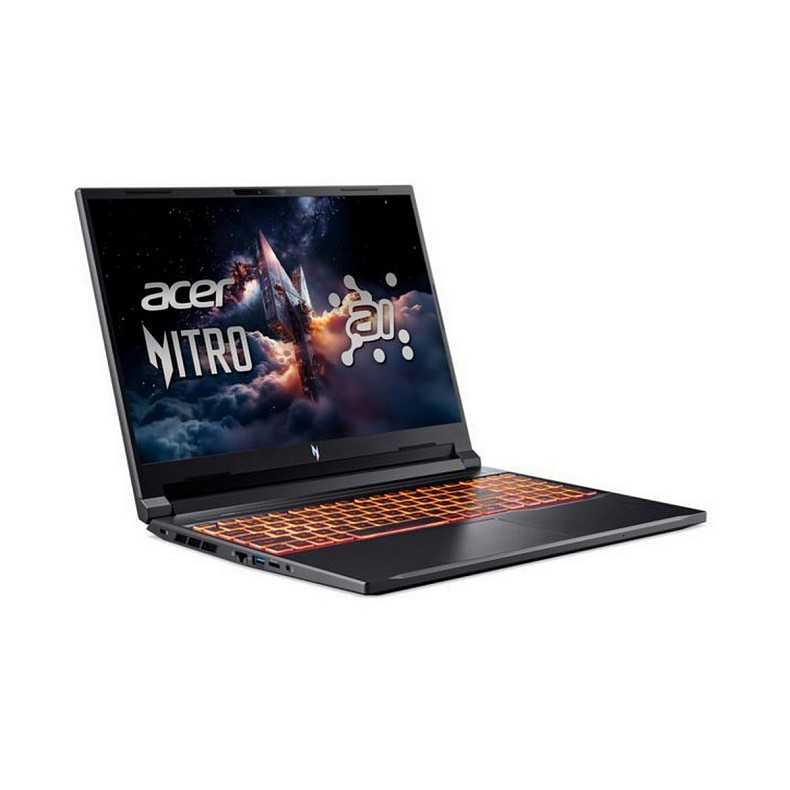 Ноутбук Acer Nitro V 16 ANV16-42 16" WUXGA IPS, AMD R5-240, 16GB, F512GB, NVD5060-8, Lin, чорний