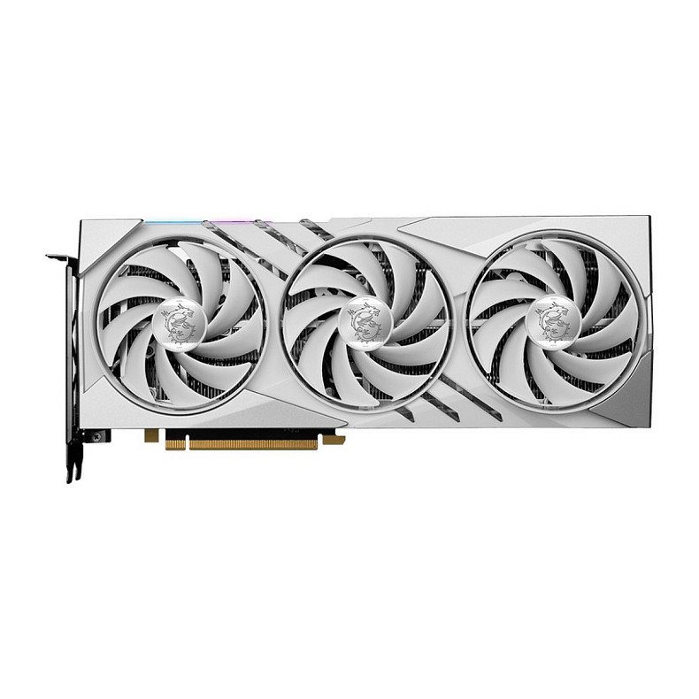 Видеокарта GF RTX 4060 Ti 16GB GDDR6 Gaming X Slim White MSI (GeForce RTX 4060 Ti GAMING X SLIM WHIT