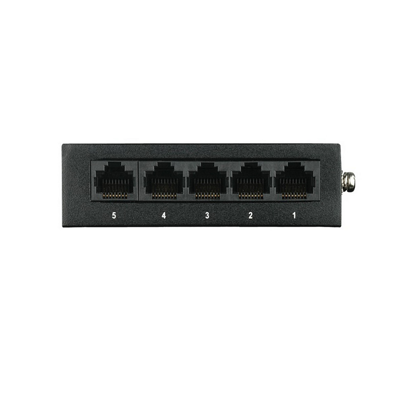 Коммутатор D-Link DGS-1005D 5xGE, Desktop металл, неуправляемый