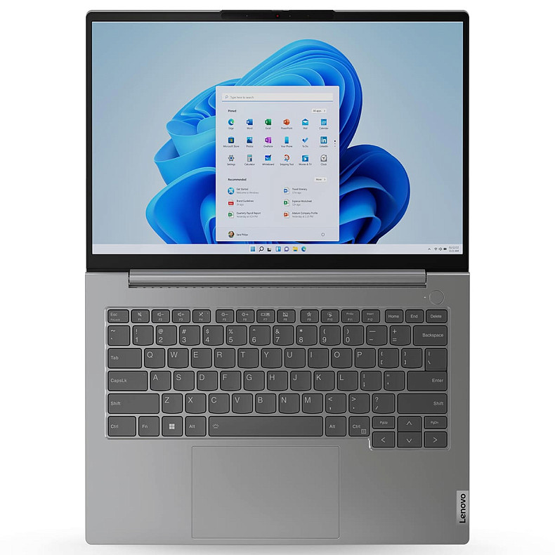 Ноутбук Lenovo 14WUXGAM/U5-125U/32/1TB SSD/Intel HD/D OS/F/Arctic grey ThinkBook 14 G7 IML