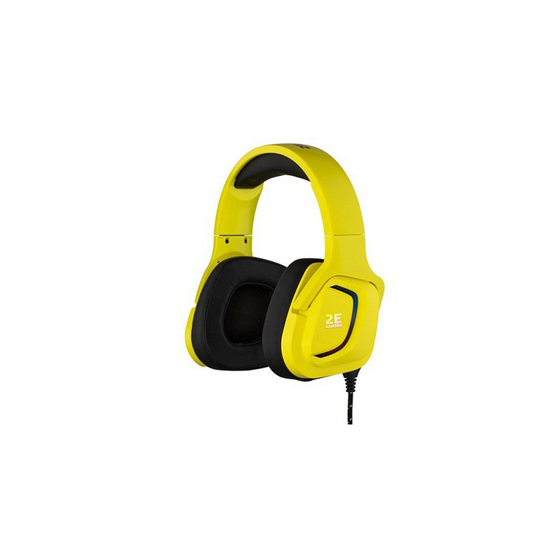 Гарнитура 2E Gaming HG340 RGB 7.1 Yellow (2E-HG340YW-7.1)