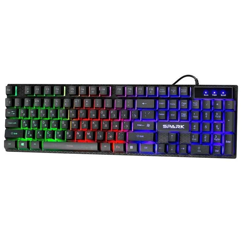 Клавиатура игровая Defender Spark GK-300L UA LED подсветка