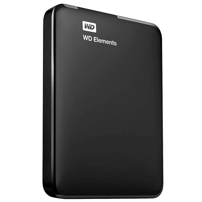 Жорсткий диск WD Elements 1.0Tb Black (WDBUZG0010BBK-WESN)