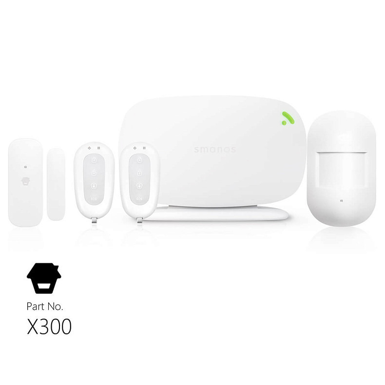 Система беспроводной сигнализации Smanos Wireless Alarm System (GSM/SMS) (X300)