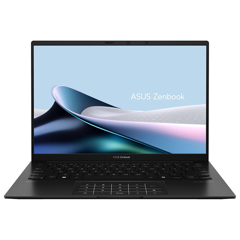 Ноутбук Ноутбук ASUS Zenbook 14 UM3406KA-QD149W 14" WUXGA OLED, AMD AI 7350, 32GB, F1TB, UMA, Win11, Черный
