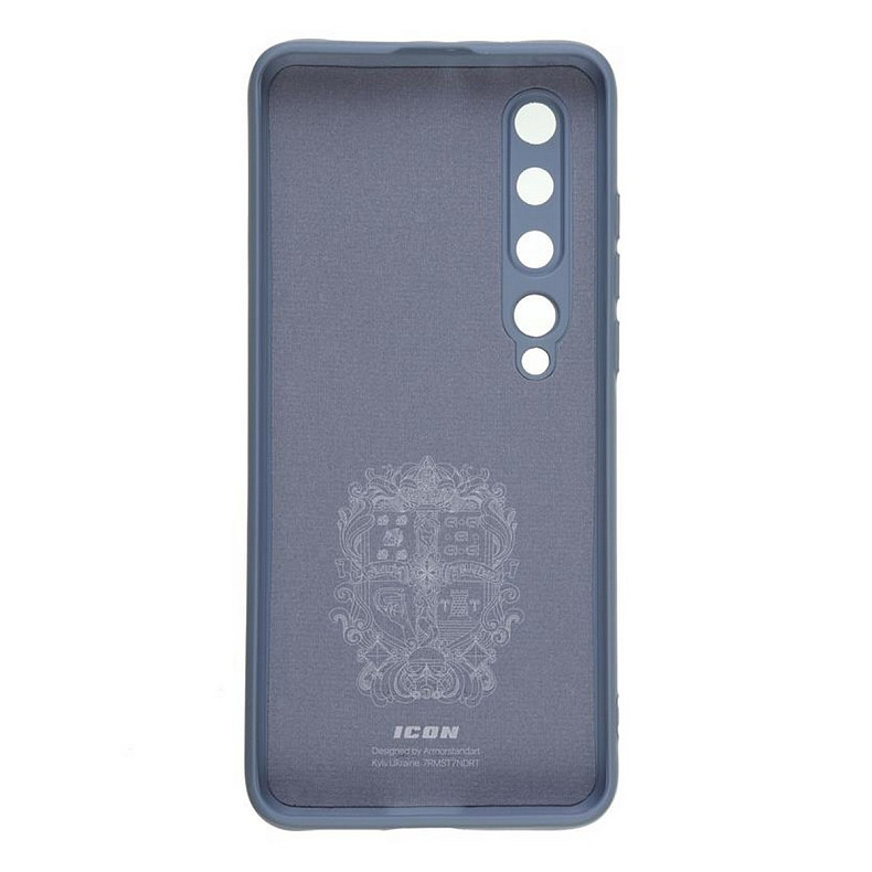 Чохол-накладка Armorstandart Icon для Xiaomi Mi 10/Mi 10 Pro Camera cover Blue (ARM67487)