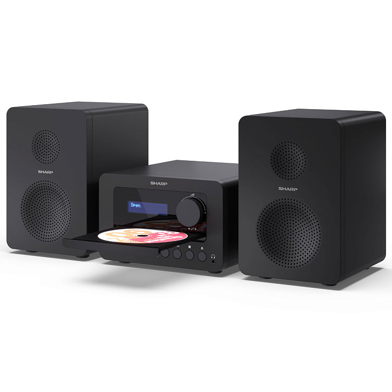 Музыкальный центр Sharp XL-B520D(BK) Black