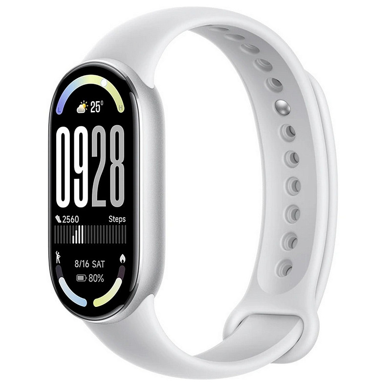 Фитнес-браслет Xiaomi Smart Band 10 Silver (BHR07PSGL)