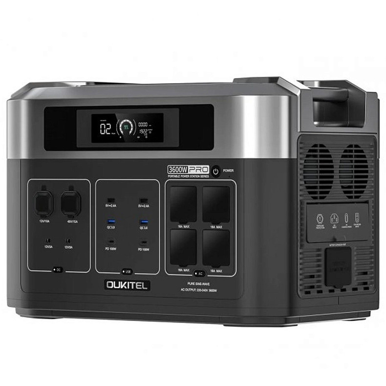 Зарядна станція OUKITEL 3600Вт (BP2000E PRO)