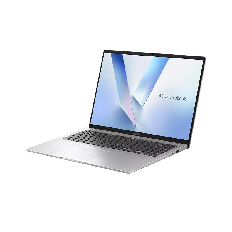 Ноутбук ASUS Vivobook 16 M1607GA-MB010 16" WUXGA IPS, AMD AI 7 445, 16GB, F512GB, UMA, NoOS, Срібляс