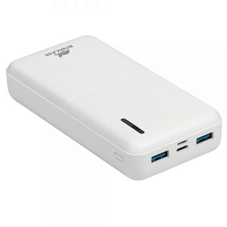 Универсальная мобильная батарея Rivacase VA2572 20000mAh QC/PD White