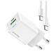 Сетевое зарядное устройство ColorWay GaN Mini 35W PD Port PPS USB (Type-C PD + USB QC4.0) White (CW-