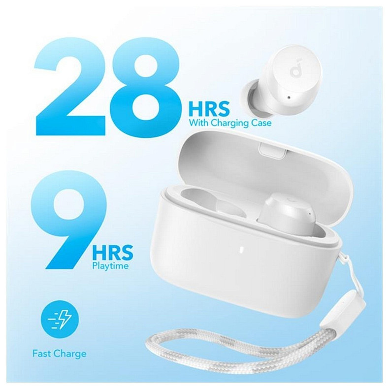 Bluetooth-гарнитура Anker SoundСore A25i White (A3948G21)