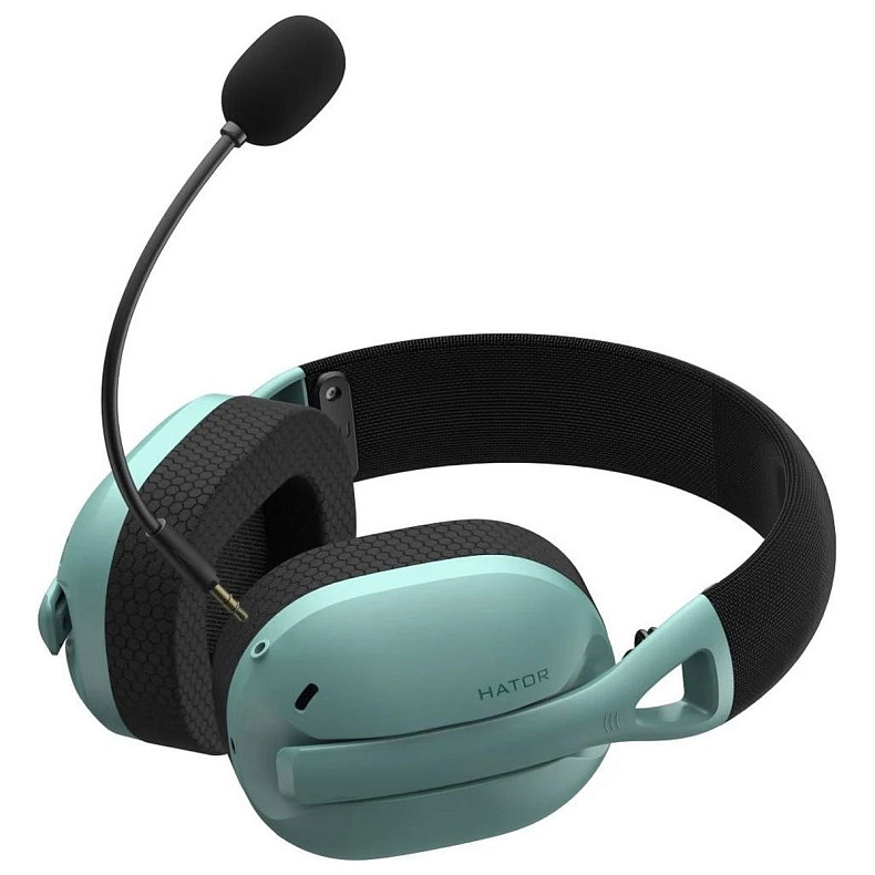 Наушники Hator Hyperpunk 2 Black/Mint (HTA-848)