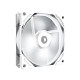 Вентилятор ID-Cooling TF-12025-SW, 120x120x25мм, 4-pin, белый
