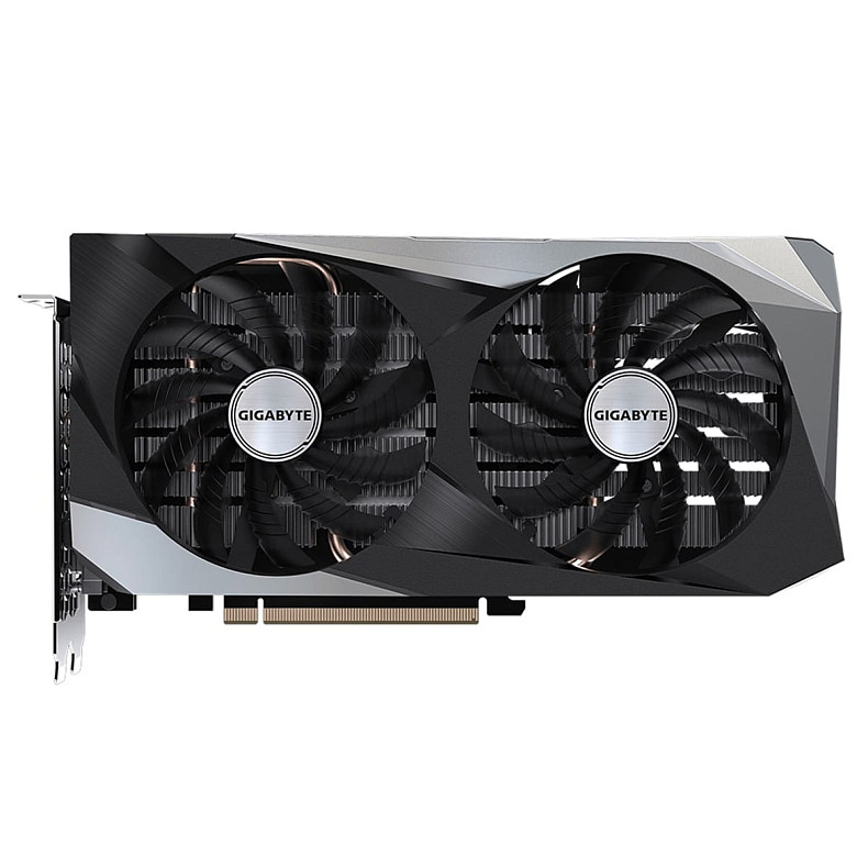 Видеокарта GF RTX 3050 8GB GDDR6 WindForce OC V2 Gigabyte (GV-N3050WF2OCV2-8GD)
