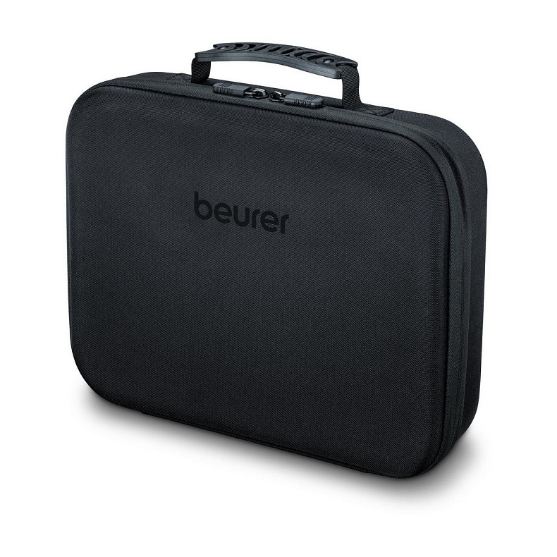 Масажер Beurer для тіла, літій- іонний акум., фасціальний, 5 насадок, чорний