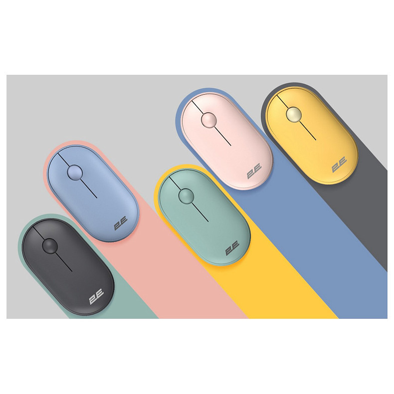 Мышка 2E MF300 Silent WL BT Ashen green (2E-MF300WGN)