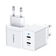 Сетевое зарядное устройство Choetech White (Q5006-EU-WH)