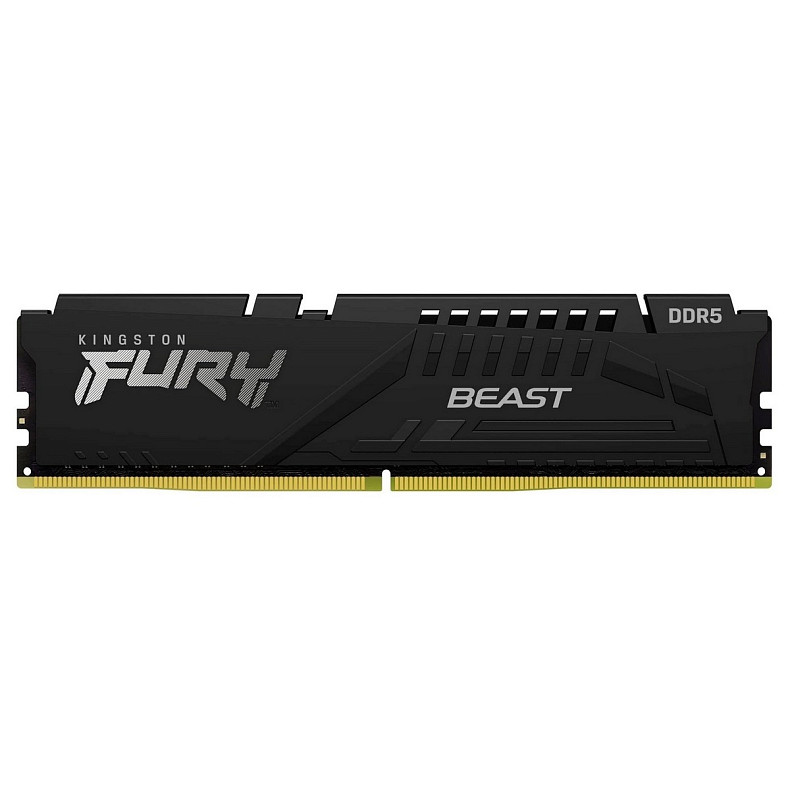 ОЗУ Kingston DDR5 32GB KIT (16GBx2) 5600 FURY Beast Black EXPO (KF556C36BBEK2-32)