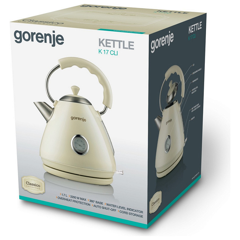 Электрочайник Gorenje K17CLI