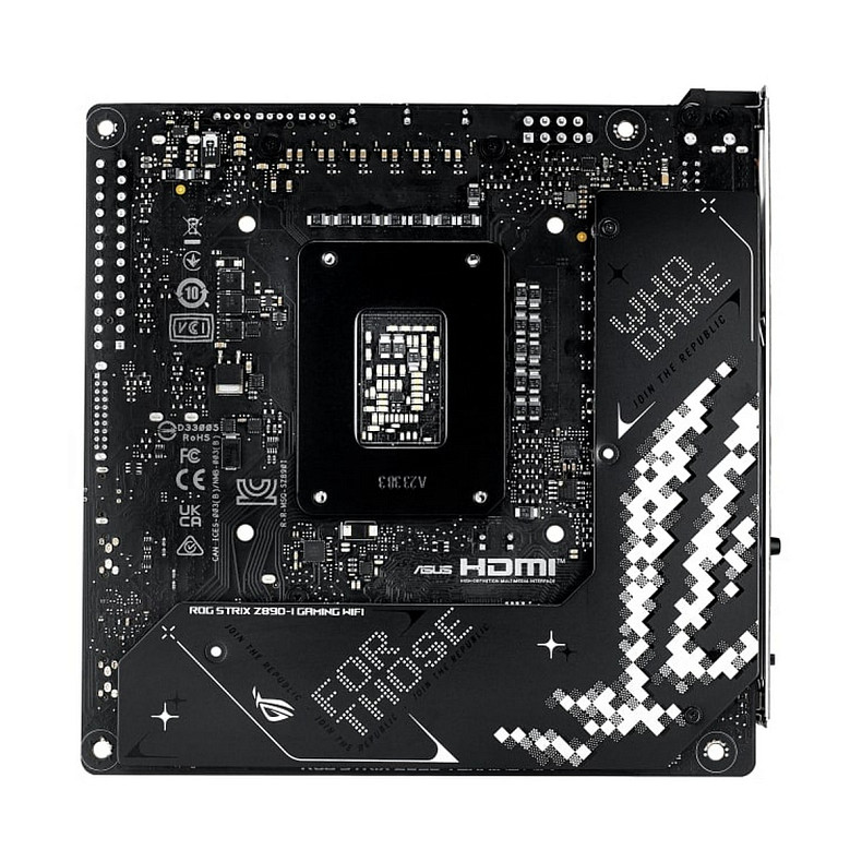 Материнская плата ASUS ROG STRIX Z890-I GAMING WIFI s1851 Z890 2xDDR5 M.2 DP USB Type-C Wi-Fi BT mIT
